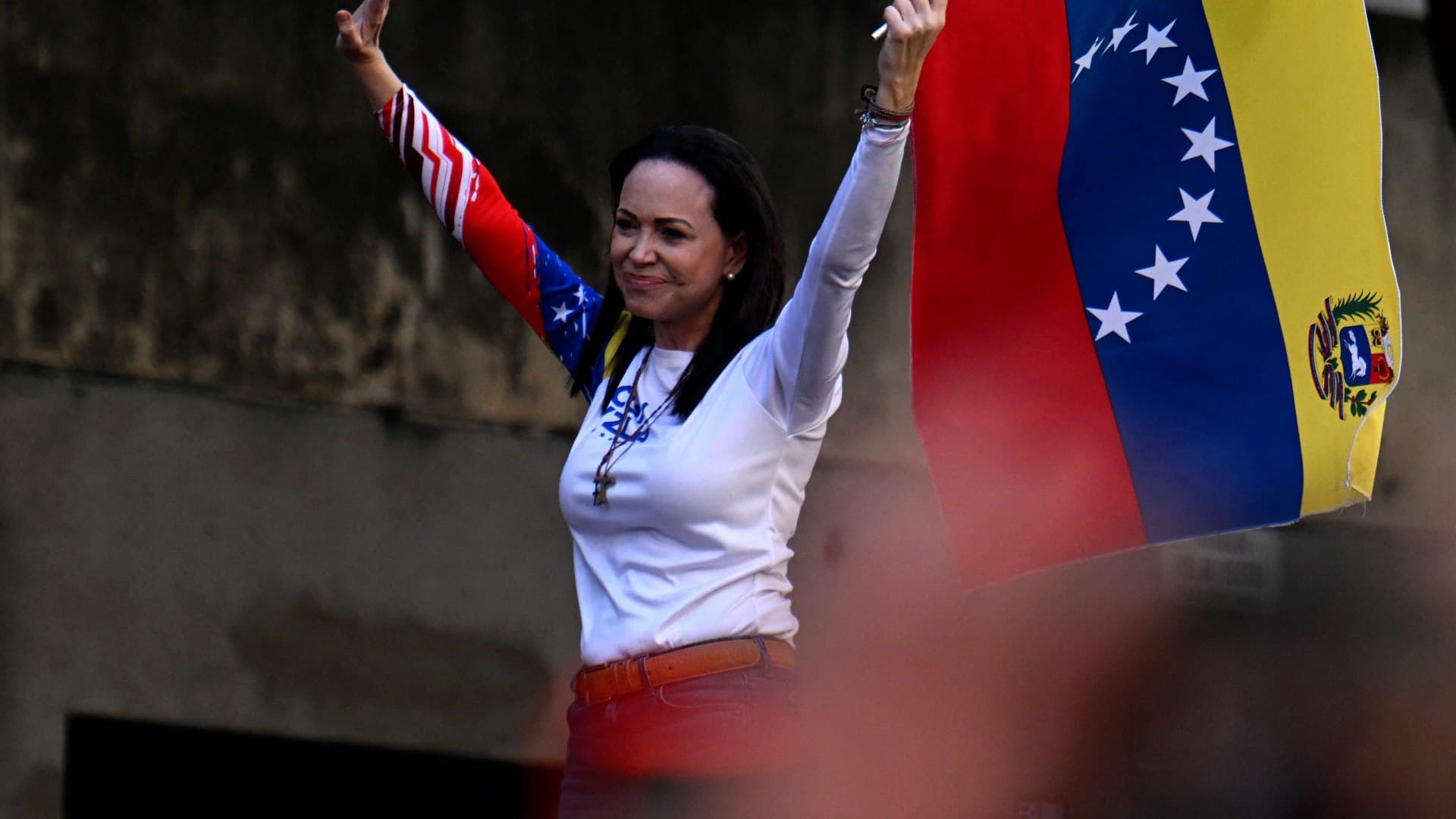 Detienen a María Corina Machado, líder de la oposición en Venezuela