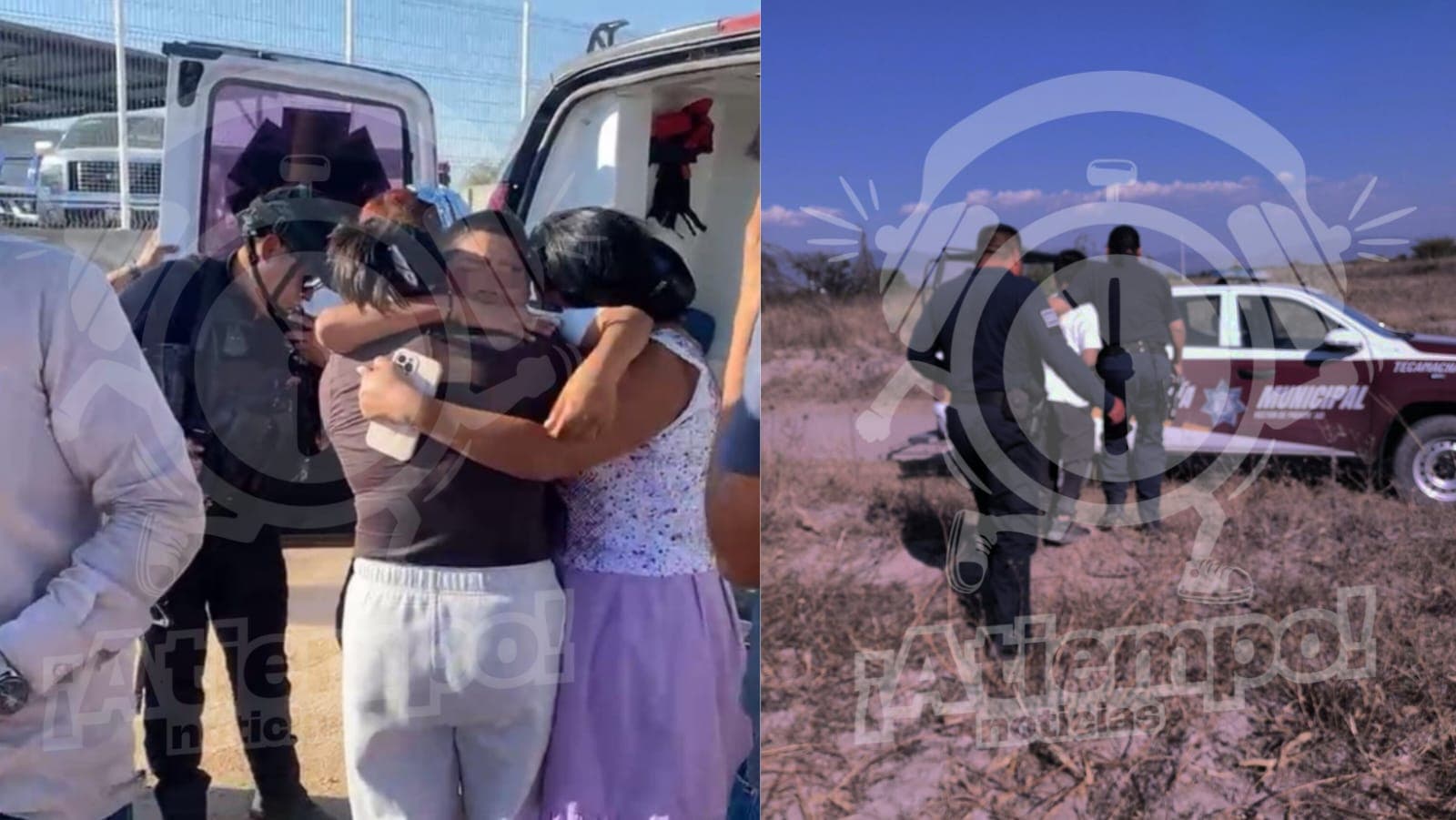 Rescatan con vida al menor secuestrado en violento robo en Cuapiaxtla