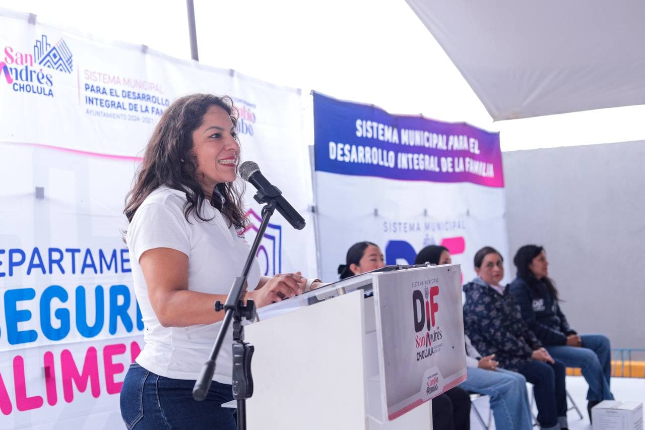 Impulsan apoyos alimentarios en San Andrés Cholula