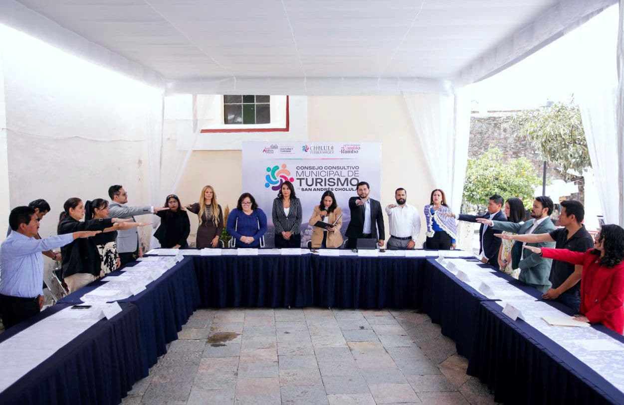 INTEGRAN SECTORES SOCIALES DE SAN ANDRÉS CHOLULA A CONSEJO DE TURISMO