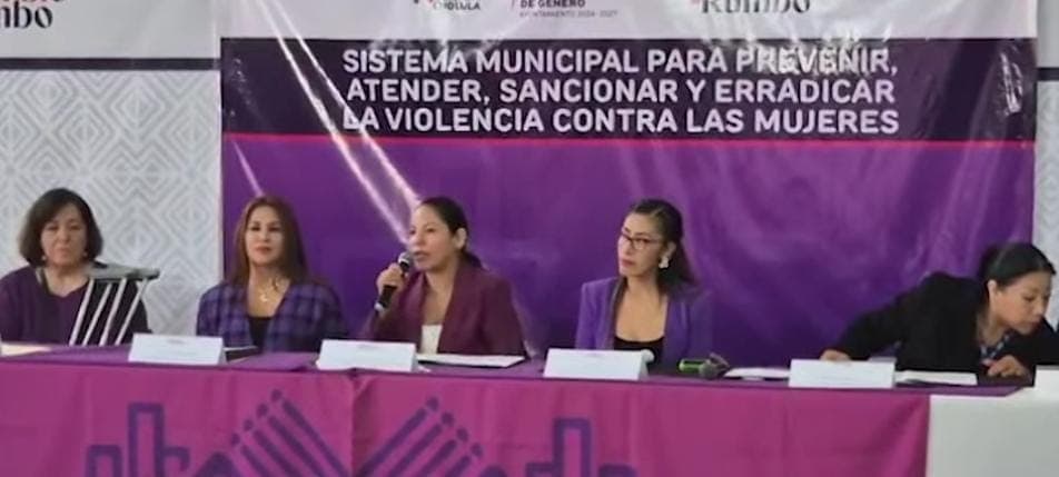 Reinstalan sistemas municipales por la igualdad y contra la violencia en San Andrés Cholula