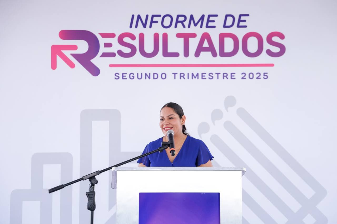 Lupita Cuautle presenta informe trimestral en San Andrés Cholula