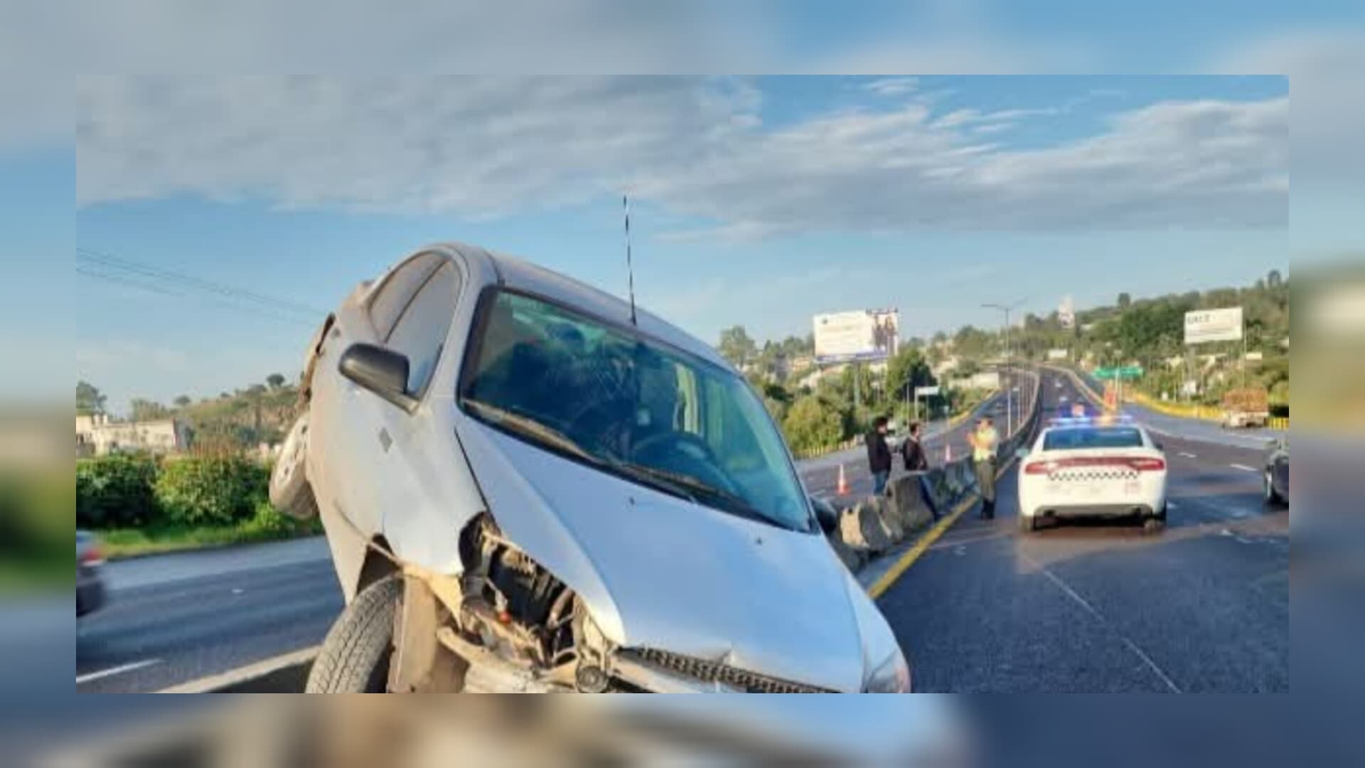 Accidente provoca cierre parcial en la México–Puebla