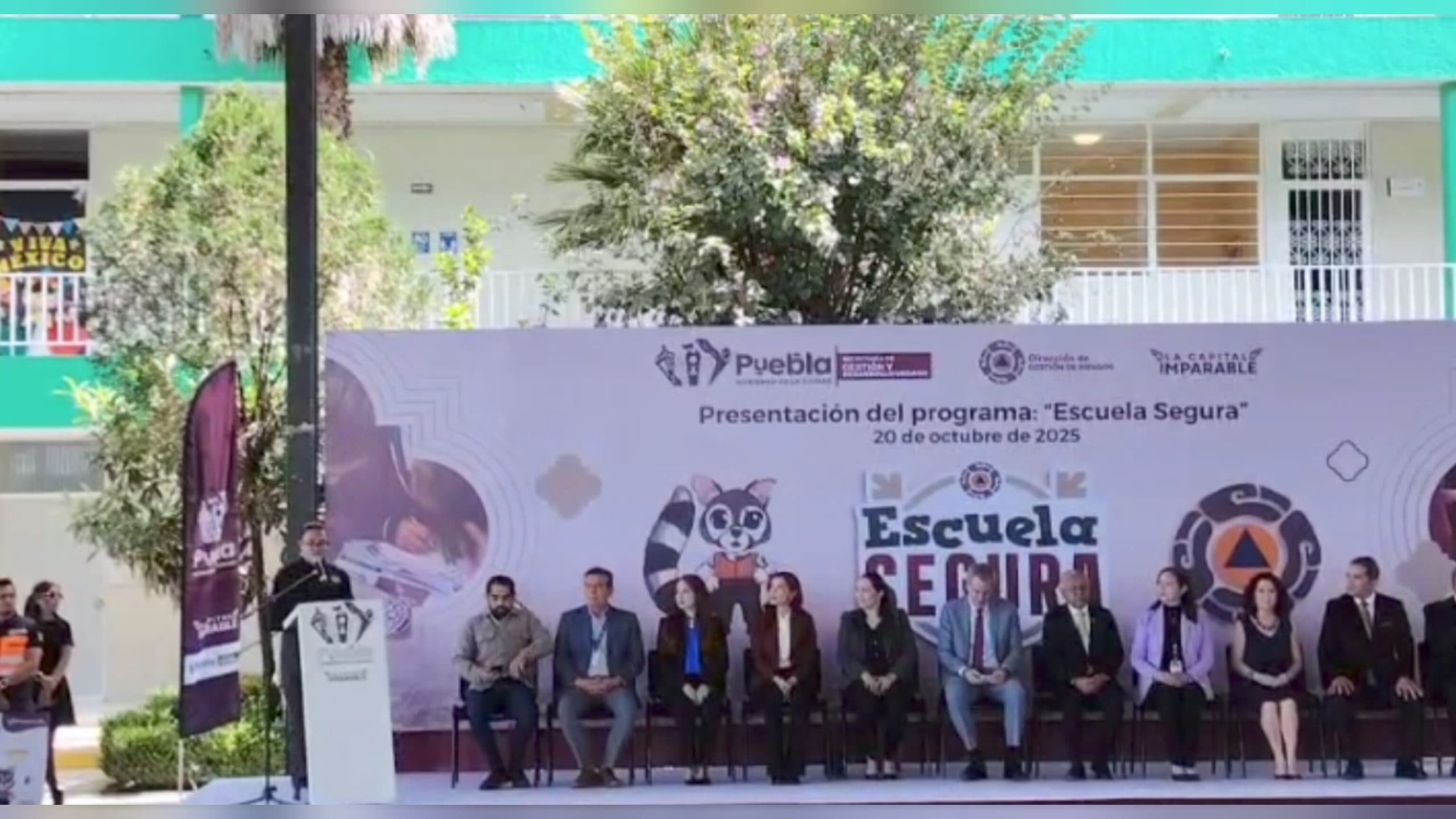 Presentan en Puebla el programa “Escuela Segura” para prevenir riesgos en estudiantes
