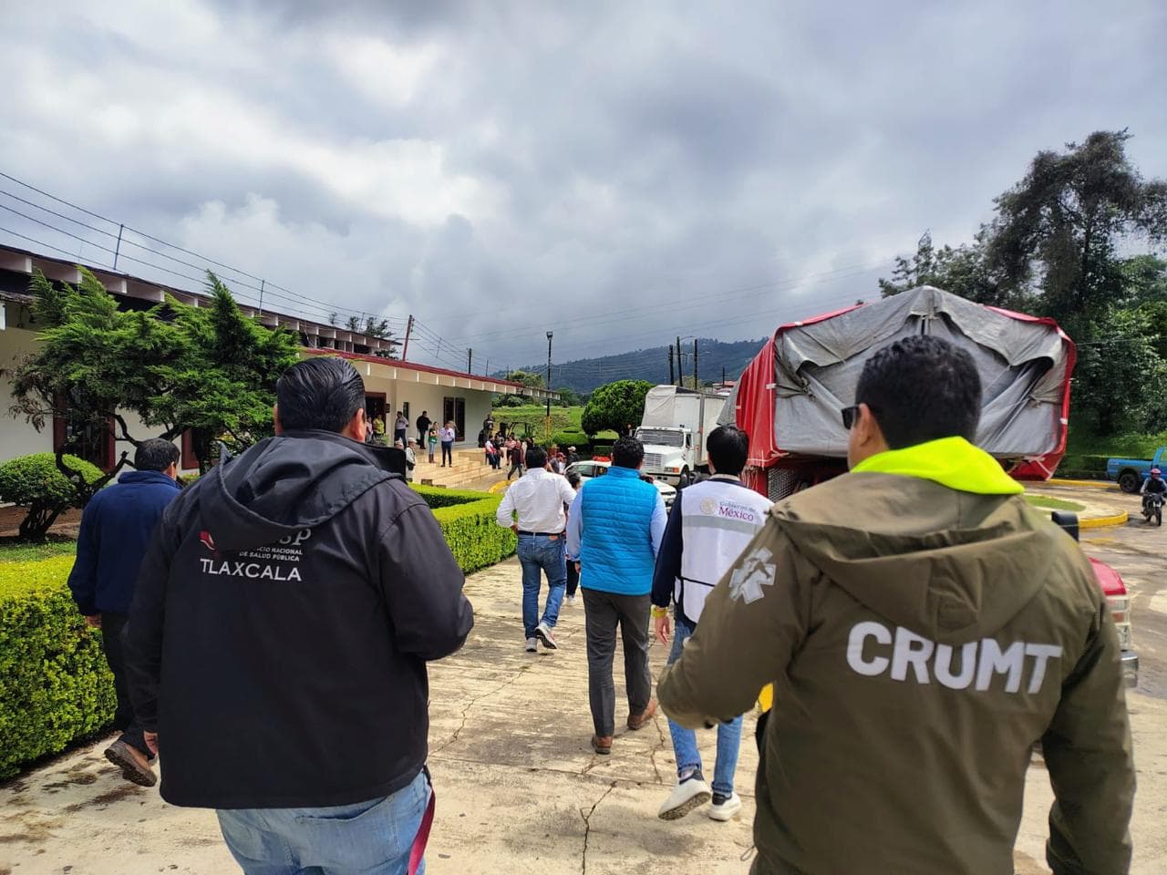 Tlaxcala brinda atención médica a afectados por lluvias en Puebla