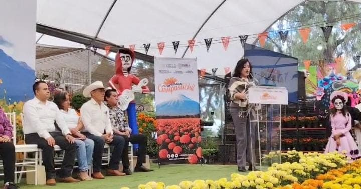 Puebla encabeza producción de flor de cempasúchil