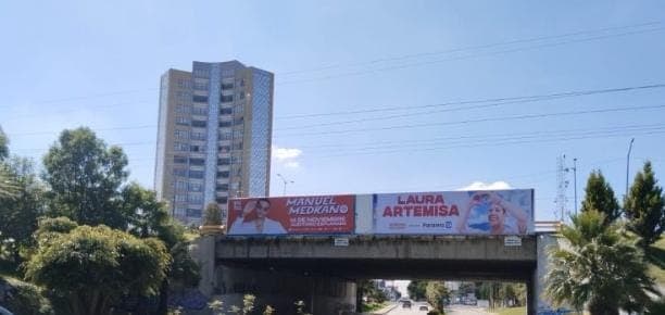 Presidenta del Congreso de Puebla se deslinda de espectaculares