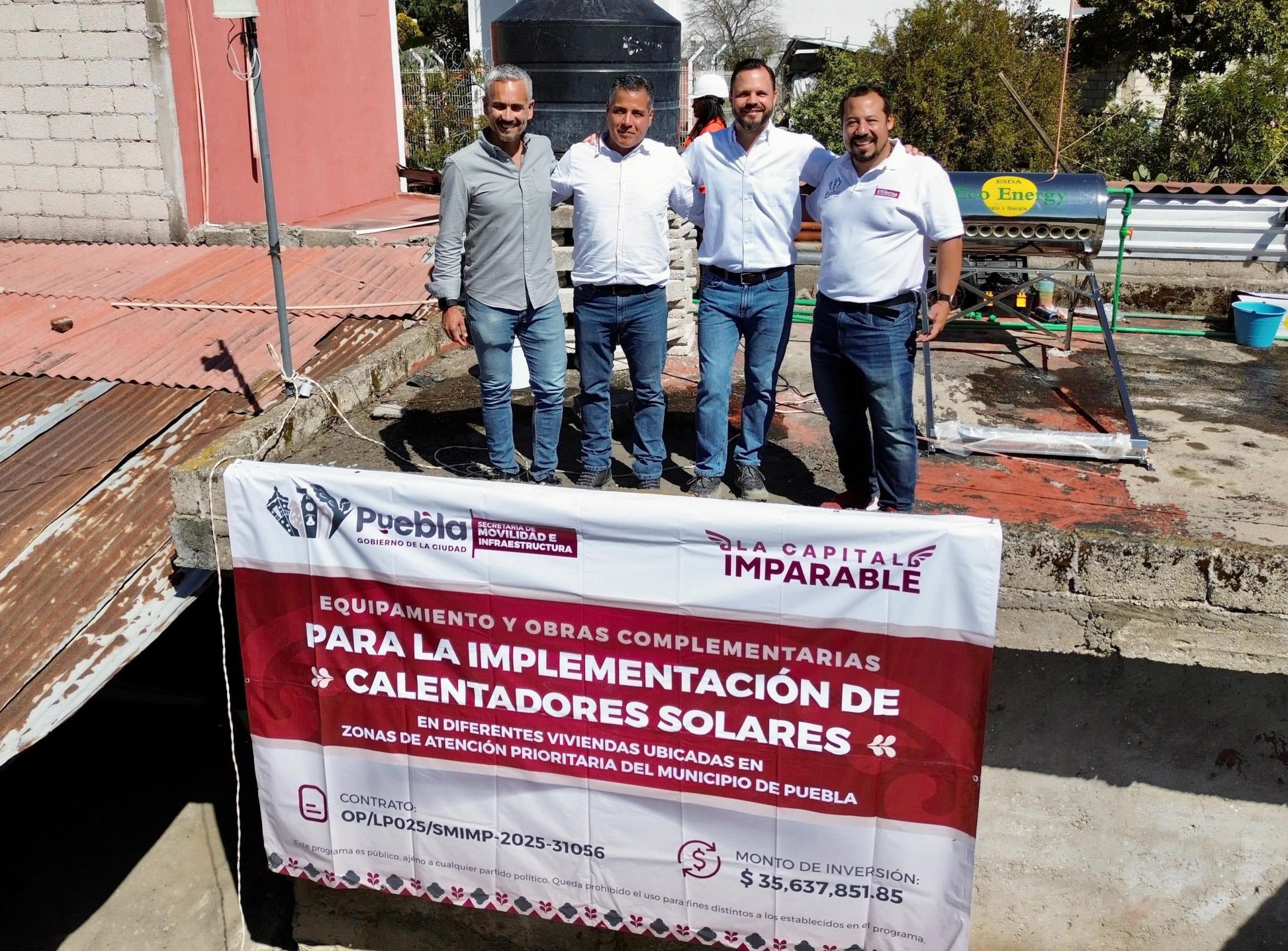 Supervisa Ayuntamiento de Puebla entrega de apoyos de vivienda en San Miguel Espejo