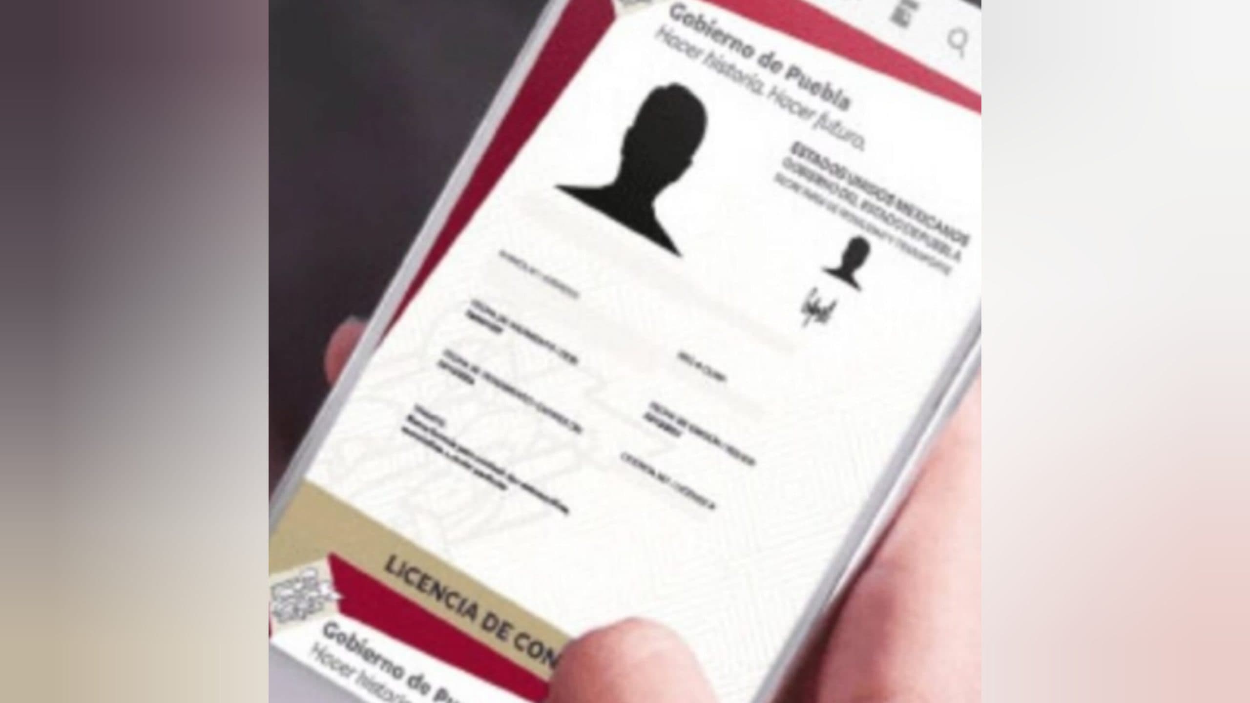 Puebla habilita licencia digital de conducir