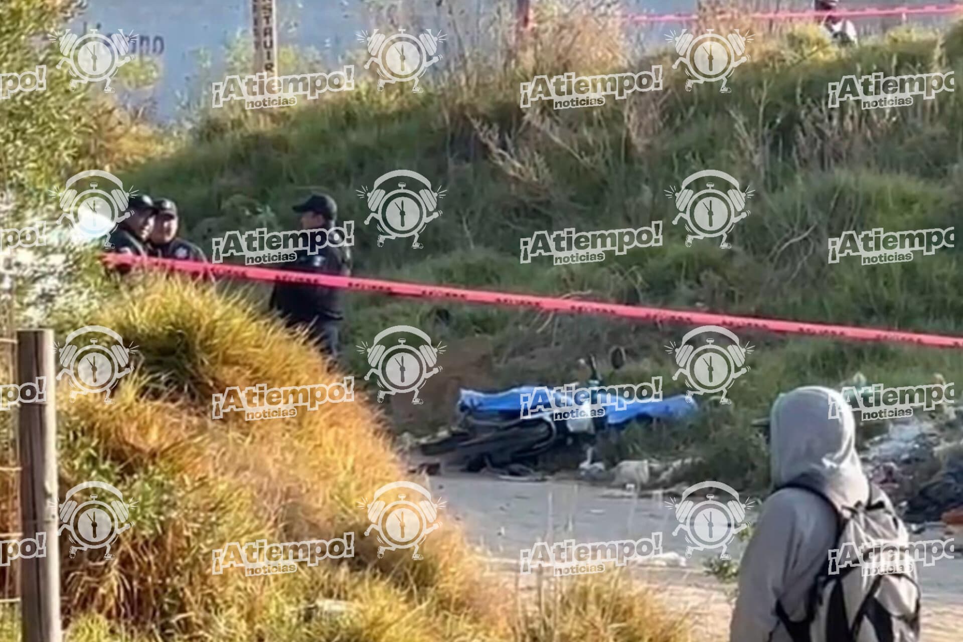 Ejecutan a motociclista en colonia de San Pablo Xochimehuacán