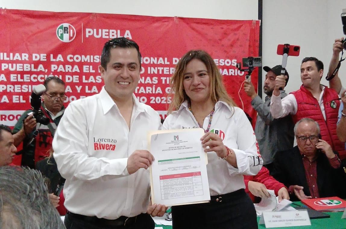 Xitlalic Ceja será la próxima dirigente del PRI en Puebla, es la única aspirante