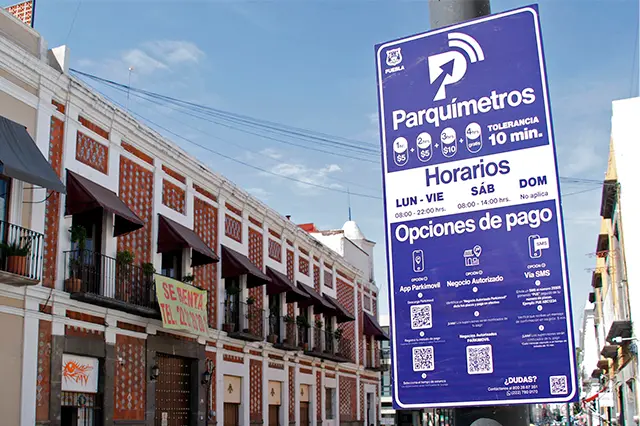 ¡Oficial! Diputados avalan cobro de parquímetros en Puebla