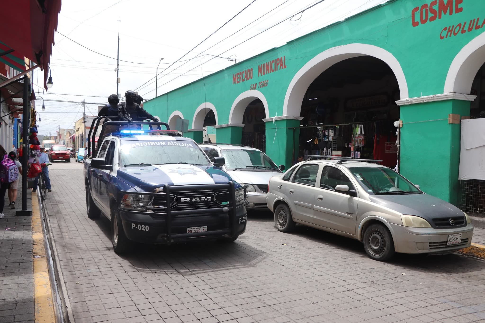 Crece inseguridad en San Pedro Cholula; asaltan a cuentahabiente en los alrededores del Zócalo.