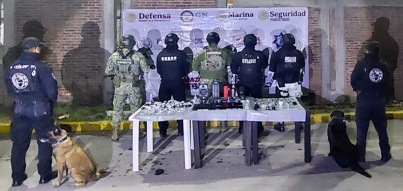 Realizan operativos en penales de Puebla