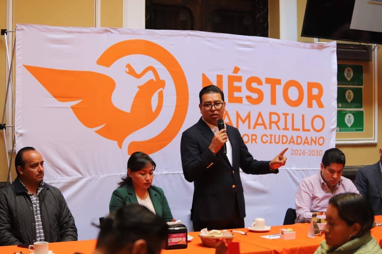 Néstor Camarillo destapa aspiración por la presidencia municipal de Puebla en 2027