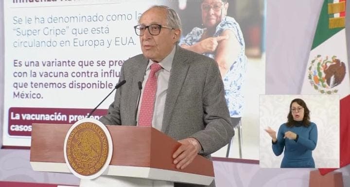 La Secretaría de Salud llama a vacunarse contra la influenza